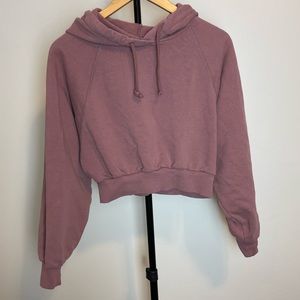 TOPSHOP Crop Hoodie